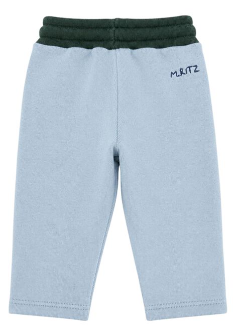 Pantalone neonato in misto viscosa Manuel Ritz | 4480VERDE